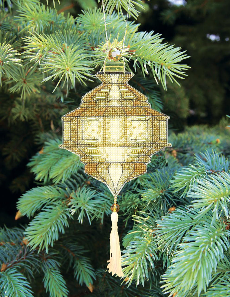 DIY Cross stitch kit "Colorful lanterns"