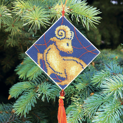 DIY Cross stitch kit "Chinese horoscope"