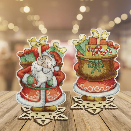 DIY Cross stitch kit "Fairy Tale. Santa Claus"