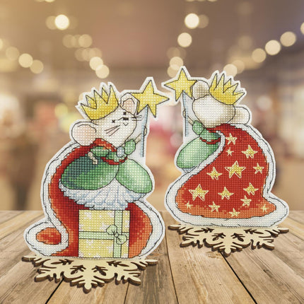 DIY Cross stitch kit "Fairy Tale. Mouse"