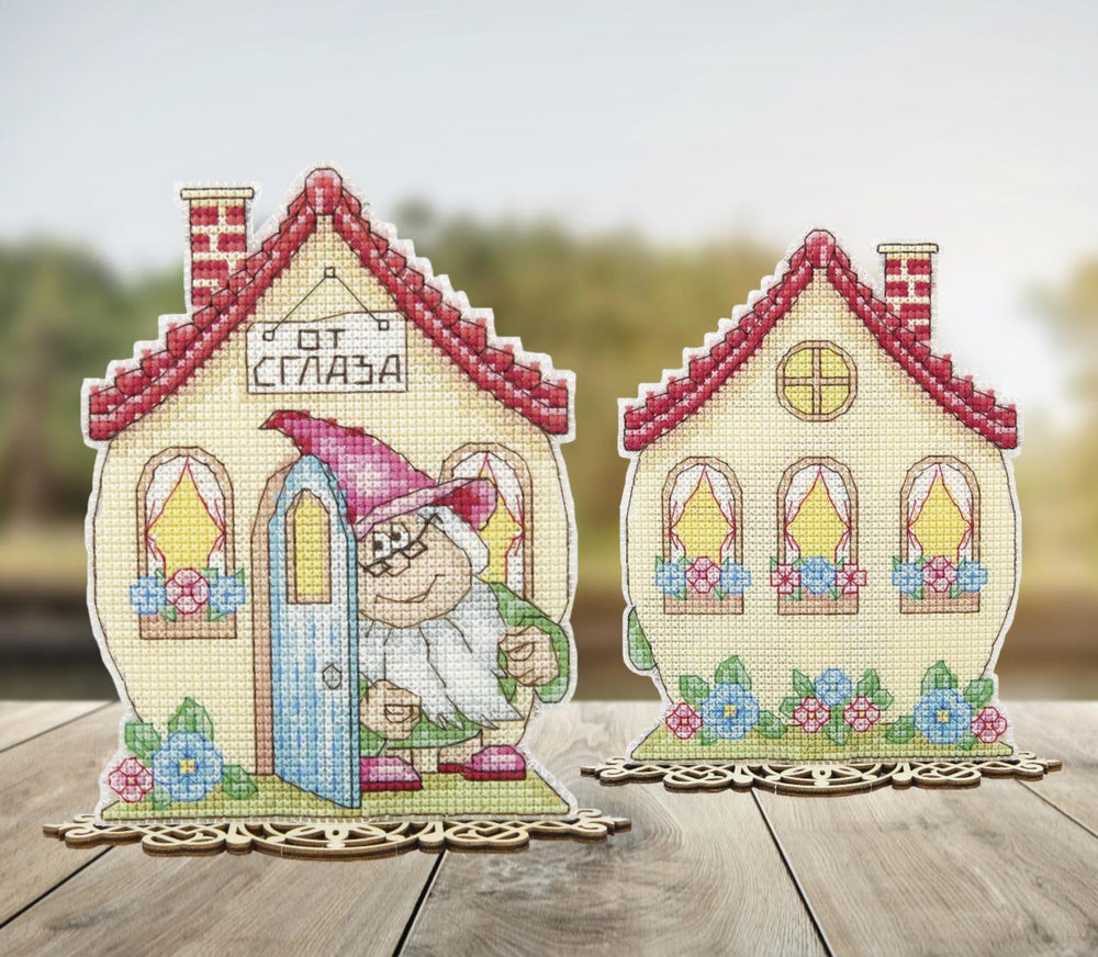 DIY Cross stitch kit "Amulets. Brownie"