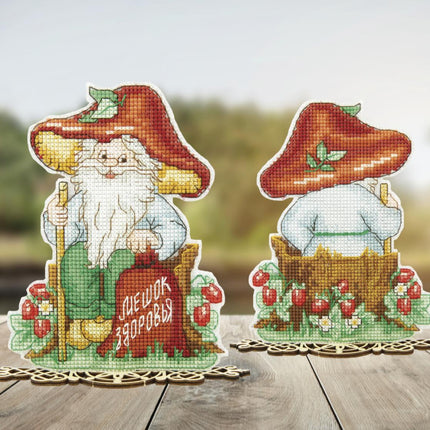 DIY Cross stitch kit "Amulets. Lesovichok"