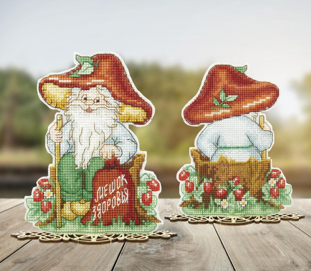 DIY Cross stitch kit "Amulets. Lesovichok"
