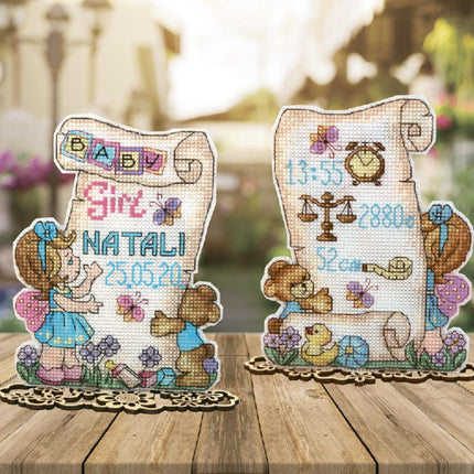 DIY Cross stitch kit "Joyful events"