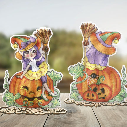 DIY Cross stitch kit "Happy Halloween"