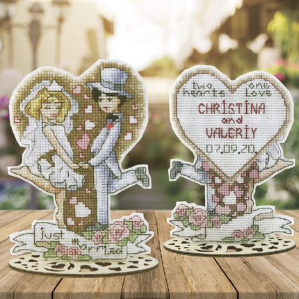 DIY Cross stitch kit "Happy Events. Wedding"