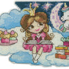 DIY Cross stitch kit "Fantasy world. Girl"
