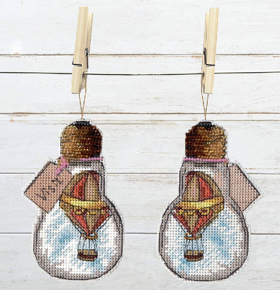 DIY Cross stitch kit "Travel"