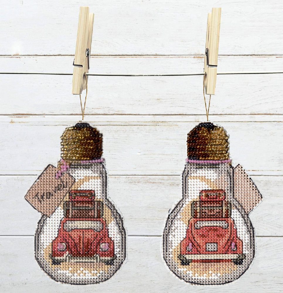 DIY Cross stitch kit "Travel"