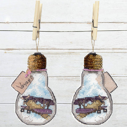DIY Cross stitch kit "Travel"