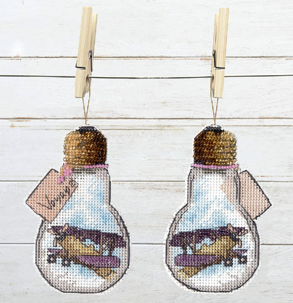 DIY Cross stitch kit "Travel"