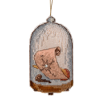 DIY Cross stitch kit "In search of treasures"