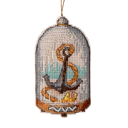 DIY Cross stitch kit "In search of treasures"