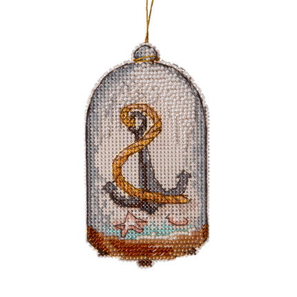 DIY Cross stitch kit "In search of treasures"