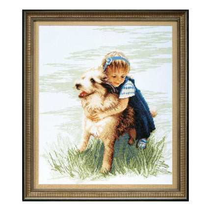Counted Cross Stitch Kit "Close friend"