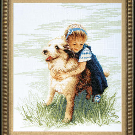 Counted Cross Stitch Kit "Close friend"