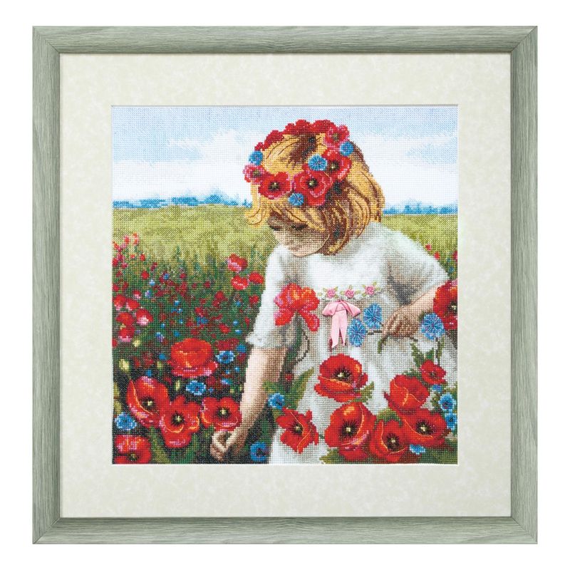 Counted Cross Stitch Kit "Summer day"