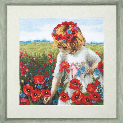 Counted Cross Stitch Kit "Summer day"