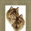 Counted Cross Stitch Kit "Wolf and she-wolf"