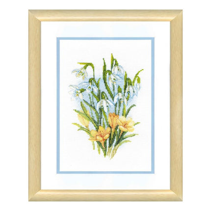 Counted Cross Stitch Kit "Spring bouquet"