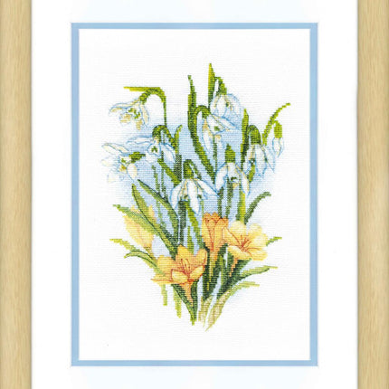 Counted Cross Stitch Kit "Spring bouquet"