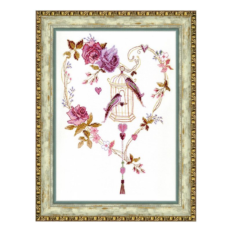 Counted Cross Stitch Kit "Duet"