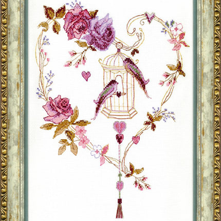 Counted Cross Stitch Kit "Duet"