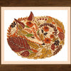 Counted Cross Stitch Kit "Colors in autumn"