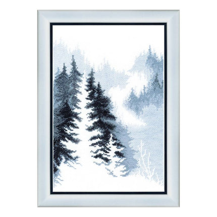 Counted Cross Stitch Kit "Winter forest"