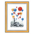 Counted Cross Stitch Kit "Travel on hot air balloons"