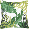DIY Counted Cross Stitch Pillow Kit "Tropical leaves"