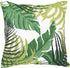 DIY Counted Cross Stitch Pillow Kit "Tropical leaves"