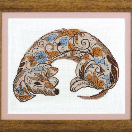 Counted Cross Stitch Kit "Magic of ornament"