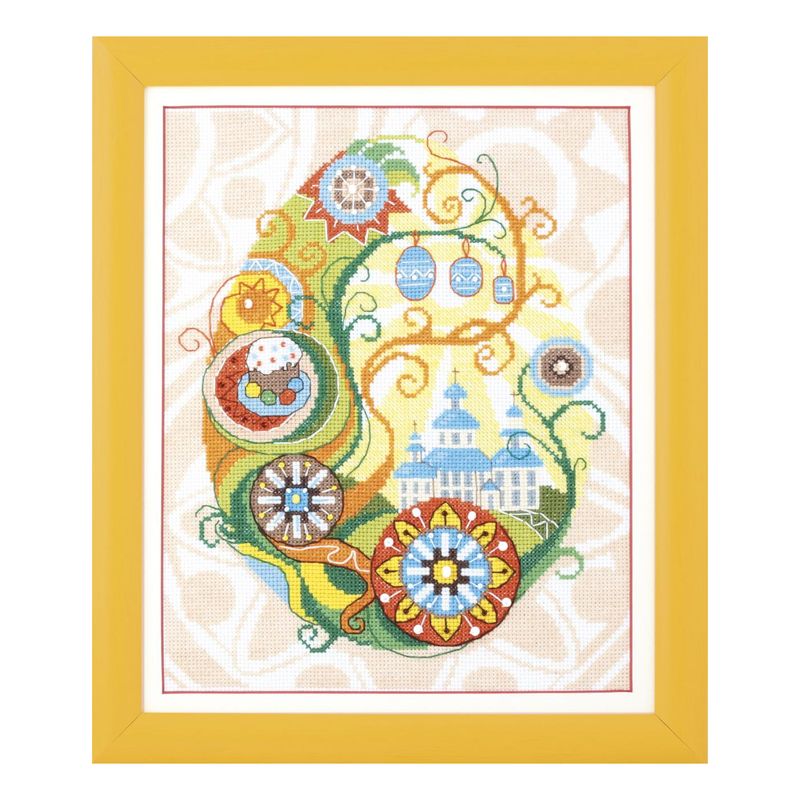 Counted Cross Stitch Kit "Bright festival"