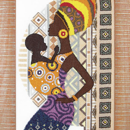 Counted Cross Stitch Kit "Flower of desert"