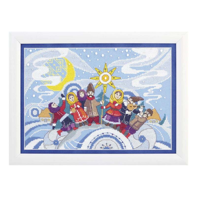 Counted Cross Stitch Kit "Carols"