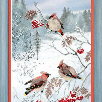 Embellished stitch kit "Winter treat"