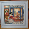 Canvas for bead embroidery "Toy Shop" 7.9"x7.9" / 20.0x20.0 cm