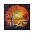 DIY Cross Stitch Kit "Heron at sunset" 7.1"x7.1"