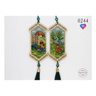 DIY Cross stitch kit on wood 