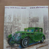 DIY Bead Embroidery Kit "Rolls-Royce"  5.9"x5.9" / 15.0x15.0 cm