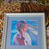Canvas for bead embroidery "Roda" 7.9"x7.9" / 20.0x20.0 cm