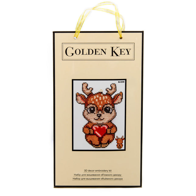 DIY Christmas tree toy "Deer"
