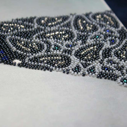 DIY Bead Embroidery Kit "Morgana" 10.2"x11.8" / 26.0x30.0 cm