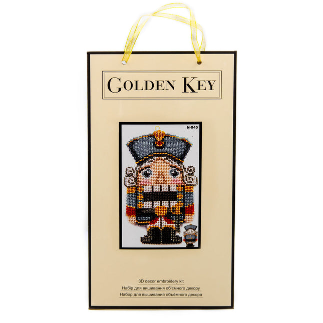 DIY Christmas tree toy "Nutcracker"