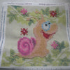 DIY Bead Embroidery Kit "Snail"  5.9"x5.9" / 15.0x15.0 cm