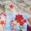 DIY Bead Embroidery Kit "Winter miracle"  5.9"x5.9" / 15.0x15.0 cm