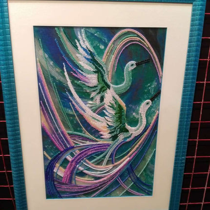 DIY Bead Embroidery Kit "Hover" 11.0"x16.5" / 28.0x42.0 cm