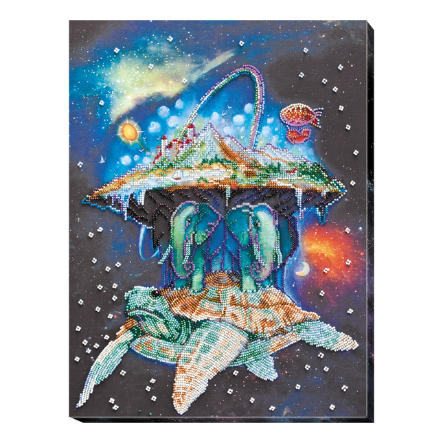 DIY Bead Embroidery Kit "Universe" 11.8"x15.7" / 30.0x40.0 cm