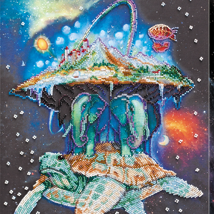DIY Bead Embroidery Kit "Universe" 11.8"x15.7" / 30.0x40.0 cm